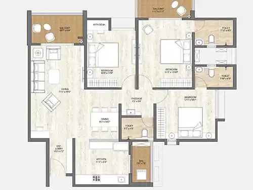 2 BHK
